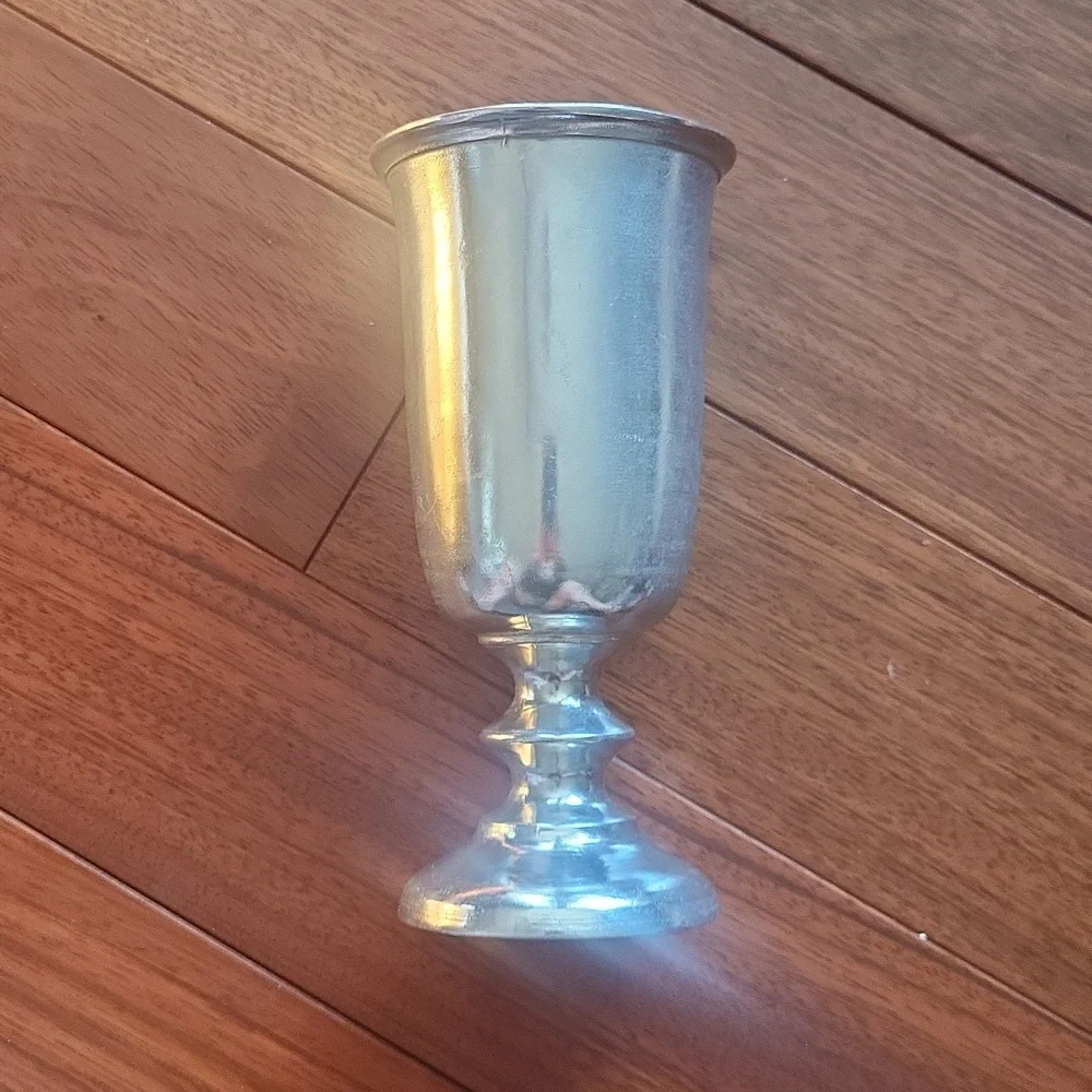 Eales 1779 Pewter Plough Tavern Goblet Stamped Collectible